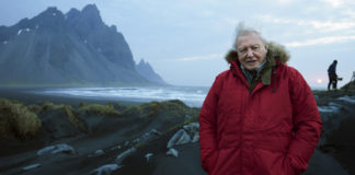 David Attenborough in Iceland