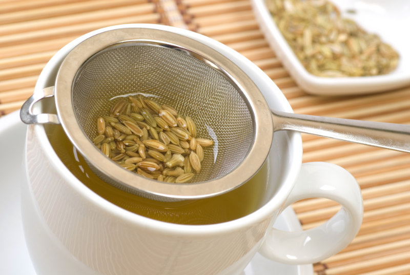 Winter wellness tips Fennel tea and seeds.