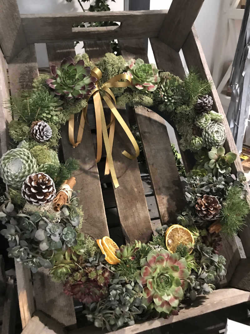 Keep your wreath misted (Hannah Stephenson/PA)