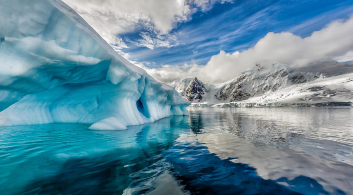 Frozen travel destinations Graham Land, Antarctic