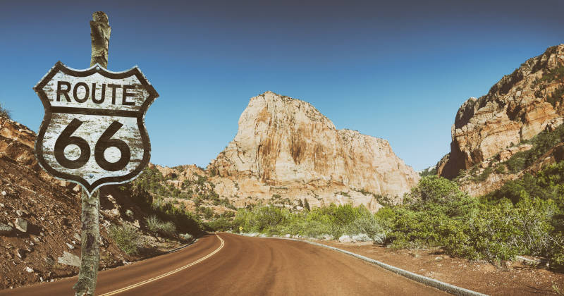 Route 66 is one of the more popular and adventurous bucket list ideas