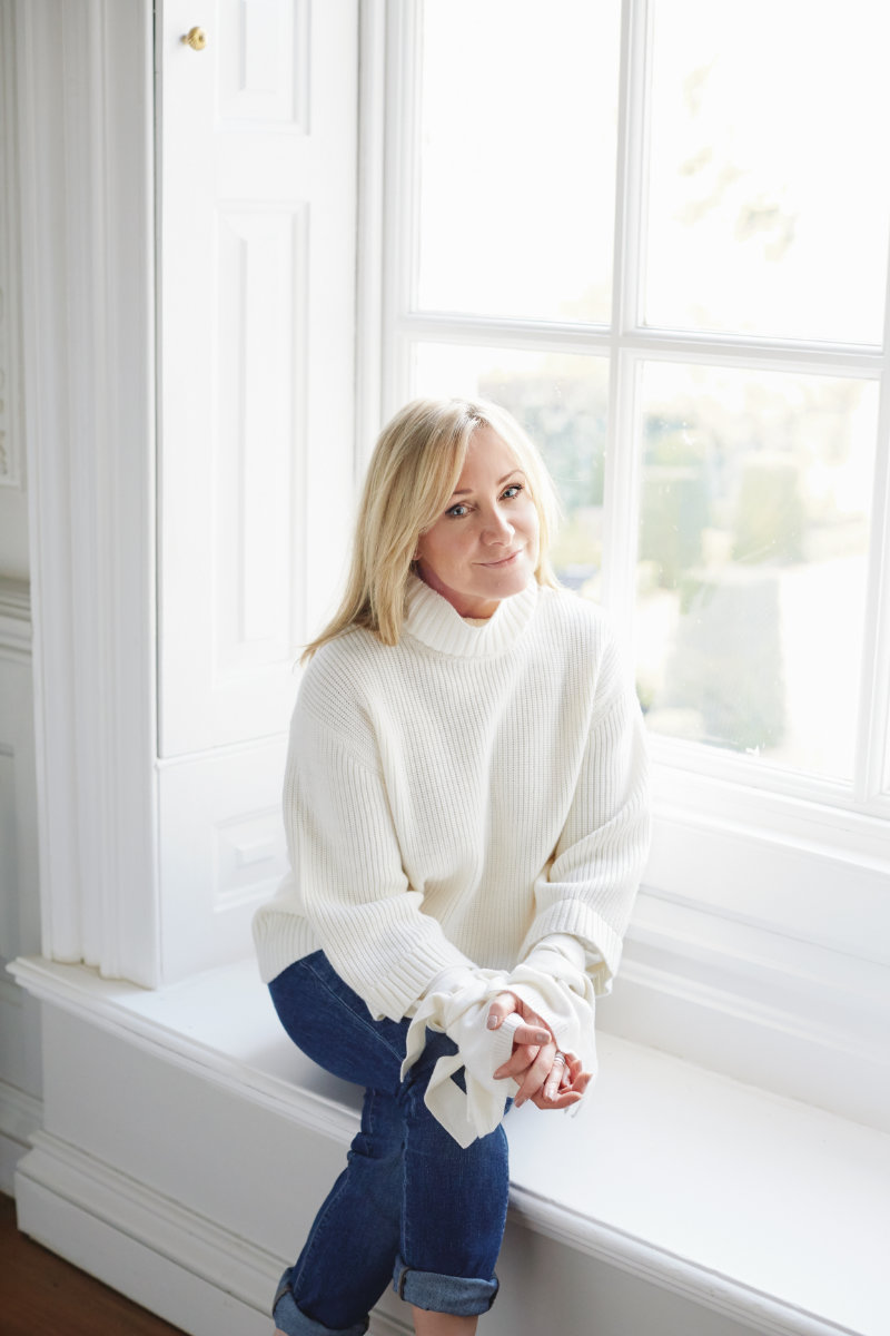 Chrissie Rucker of The White Company on tranquil home decor. (Chris Everard/PA)