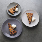 Dark chocolate pistachio gateau from New Kitchen Basics by Claire Thomson
