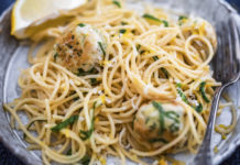 Chicken and feta meatballs from The 7-Day Basket by Ian Haste