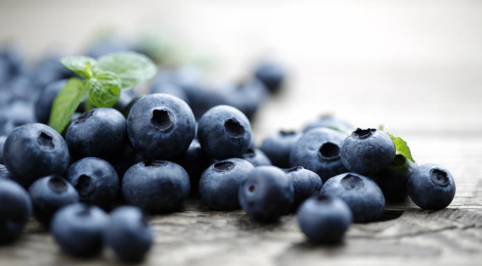 Blueberry health benefits include lowering blood pressure.