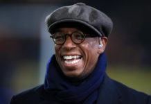 BT Sport Pundit Ian Wright during the FA Cup, fifth round replay match at the KC Stadium, Hull
