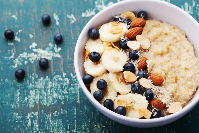 Eating a good breakfast is an important part of preparing for your first marathon.