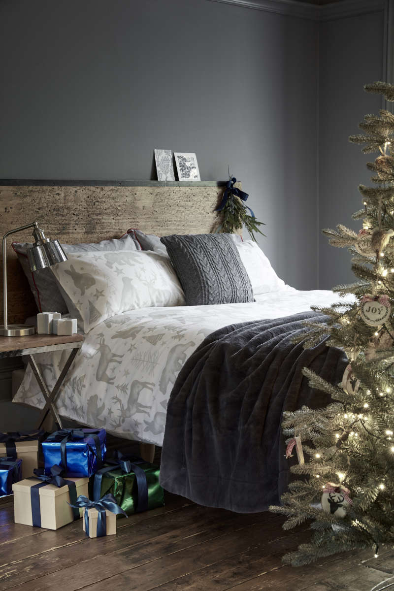 JD Williams Alpine Dusk Bed is a great spare guest room idea (JD Williams/PA)