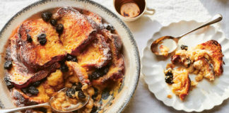 Brioche pudding - From the Oven to the Table: Simple dishes that look after themselves by Diana Henry (Mitchell Beazley/Laura Edwards/PA)