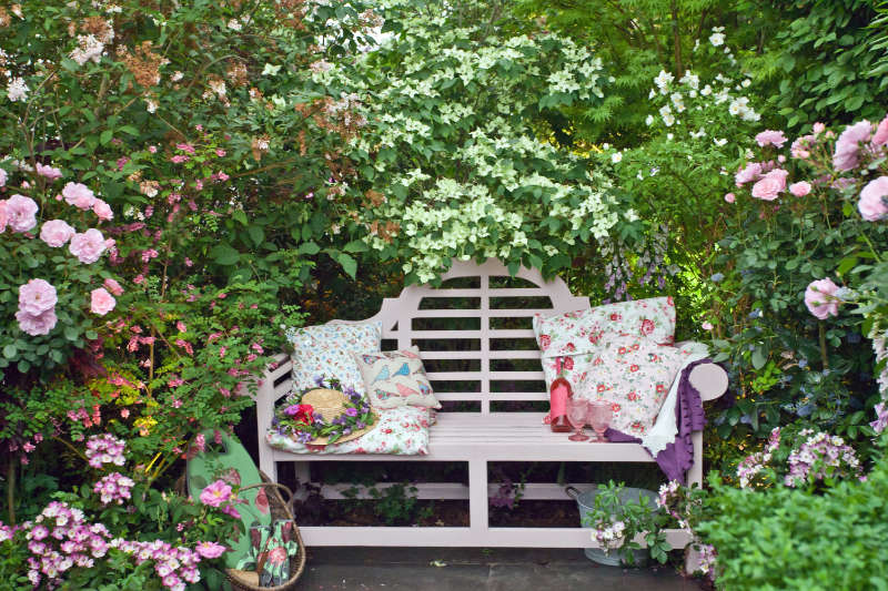 Ensure you have somewhere to sit in mindful garden design (iStock/PA)