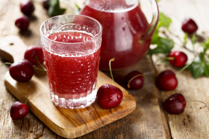 Try drinking a glass of sour cherry juice before bed to aid a restful night.