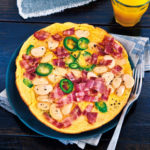 James Haskell's Bacon and Butter Bean Omelette