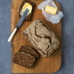 Brown soda bread with stout and treacle