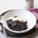 slow cooker chocolate cake from Feed Your Family For £20 A Week by Lorna Cooper.