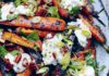 Barbecued carrot, ricotta and toasted pecans (Quadrille/Jason Ingram/PA)