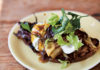 Burrata bruschetta with sweet & sour roasted chicory & celery heart (David Loftus/PA)