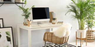 Home workspace design ideas - Milton Dining Table, White, 120cm, £139.99, Furniture Choice (Furniture Choice/PA)
