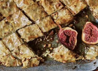 Honey pastries with baked figs from ANDALUSIA by Jose Pizarro (Emma Lee/PA)
