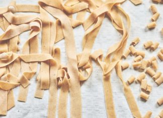 Make pasta from scratch