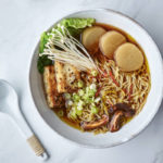 Vegan ramen recipe from Vegan Japaneasy by Tim Anderson