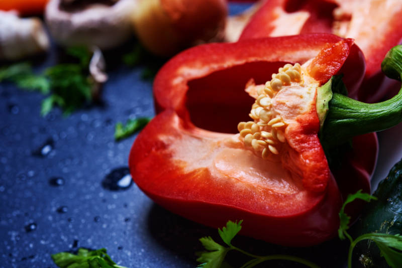Where to get vitamin C naturally - red pepper