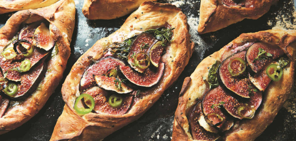 Honey and co's fig and feta pide (Patricia Niven/PA)