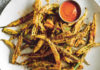 okra fries from Dishoom by Shamil Thakrar, Kavi Thakrar and Naved Nasir (Bloomsbury, £26) (Bloomsbury/Haarala Hamilton/PA)