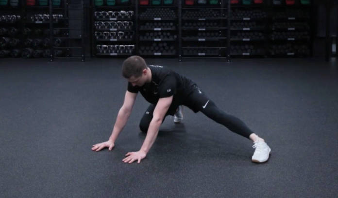 How to stretch at home guide - groin stretch