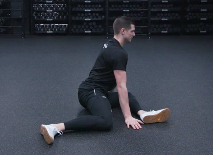 How to stretch at home guide - hip 90-90 stretch