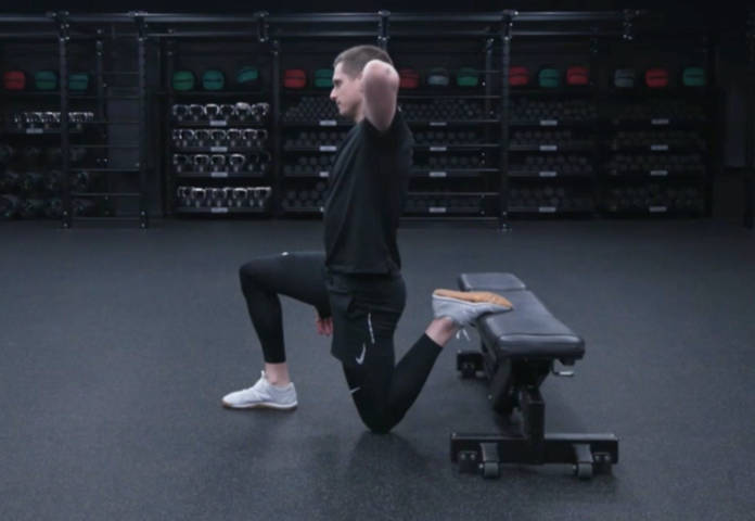 How to stretch at home guide - hip flexor stretch