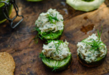 mackerel pate with pickled cucumbers from Tom Kitchin’s Fish and Shellfish (Marc Miller/PA)