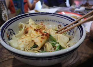 Chinese biang biang noodles