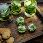 mackerel pate with pickled cucumbers from Tom Kitchin’s Fish and Shellfish (Marc Miller/PA)