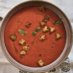 strawberry gazpacho from ANDALUSIA: Recipes from Seville and beyond by Jose Pizarro (Emma Lee/PA)