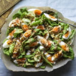 Egg and lettuce salad from Mandalay by MiMi Aye (Cristian Barnett/PA)