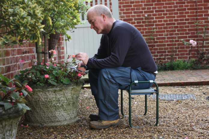 Make gardening more comfortable with this folding kneeler and seat (Harrod Horticultural/PA)