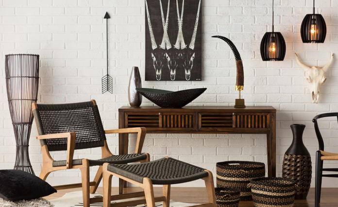 Wayfair’s take on an exotic African-inspired look 