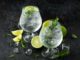 Gin & Tonic with lime, rosemary and ice on rustic looking table (iStock/PA