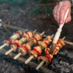 Chicken yakitori recipe (Ray Mears/PA)