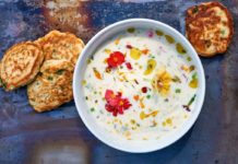 Crab and corn soup with fritters (Peter Cassidy/PA)