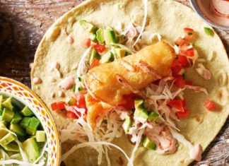 Rick Stein's fish tacos (James Murphy/PA)