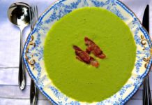 Pea and bacon soup (Mark Adderley/PA)