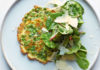Annie Bell's Pea and Parmesan Fritters (Con Poulos/Kyle Books/PA)