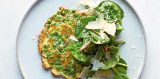 Annie Bell's Pea and Parmesan Fritters (Con Poulos/Kyle Books/PA)