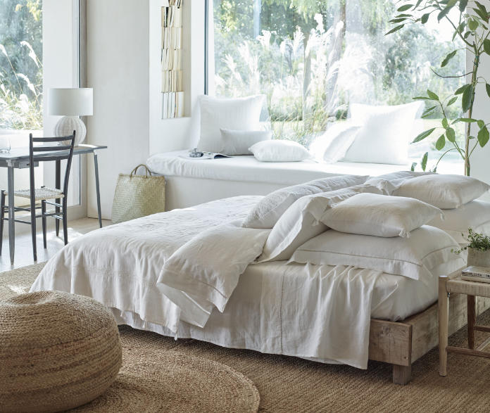 Santorini Bed Linen Collection