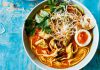 Coconut and chicken noodles (Martin Poole/PA)