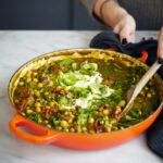 Spinach and chickpea curry recipe (Nassima Rothacker/PA)