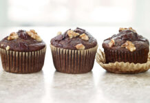 Chocolate banana muffins recipe (Nassima Rothacker/PA)