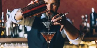Non-alcoholic cocktails Barman making a mocktail (Thinkstock/PA)
