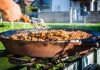 Cooking and making traditional Spanish authentic paella in iron cast pan (Thinkstock/PA)